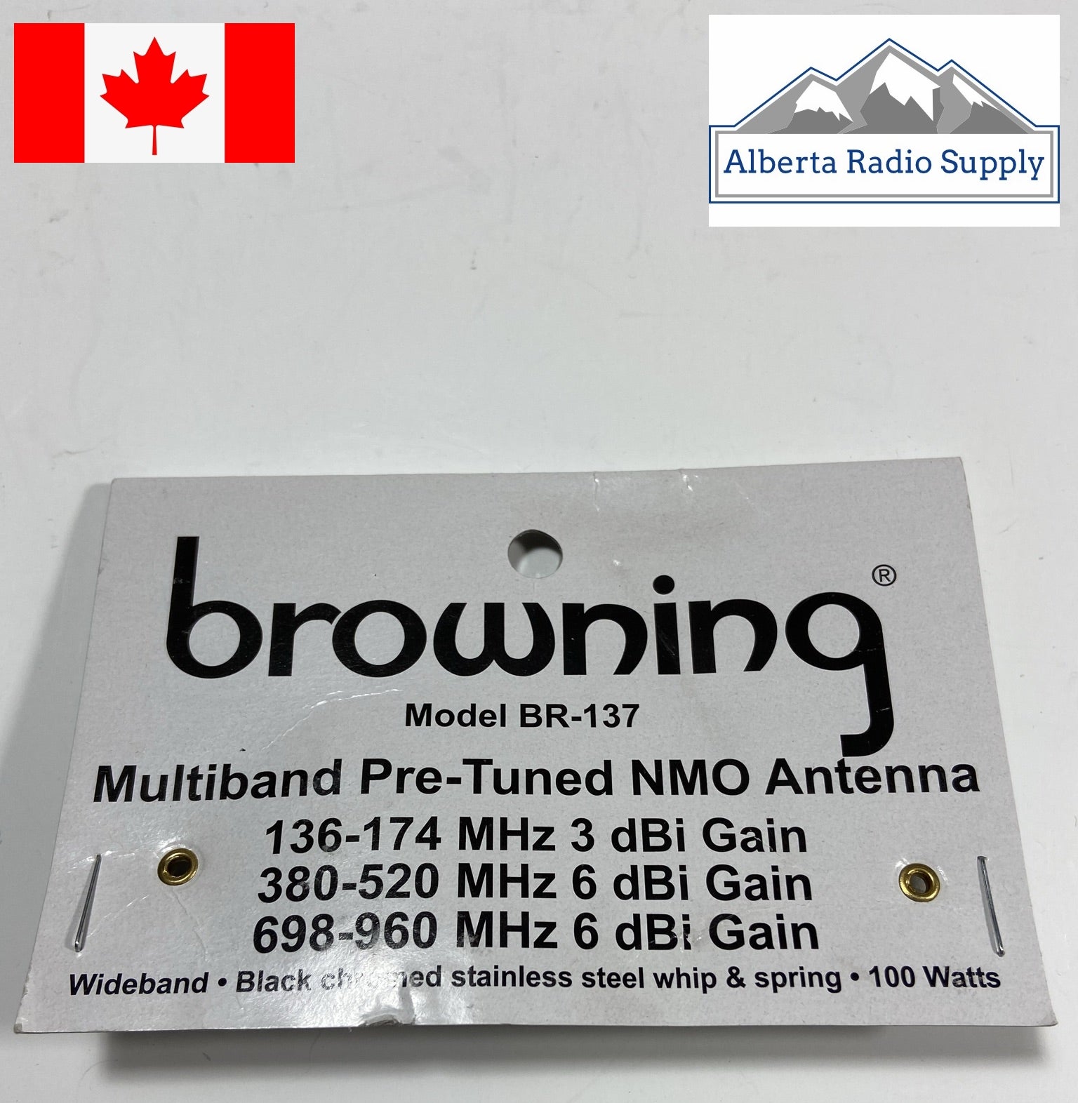 Tram Browning BR137 Multiband Antenna Alberta Radio Supply