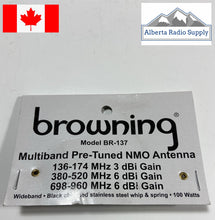 Load image into Gallery viewer, Tram Browning BR-137 Multiband Antenna