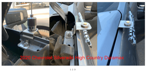Antenna Mounting Bracket for Chevrolet Trucks 2019-2022 Silverado  2019-2022 GMC Sierra BLACK