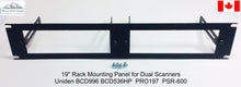Load image into Gallery viewer, 19&quot; Rack Mounting Panel for 2 -  Uniden BCD996 BCD536HP Series Scanners