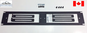 19" Rack Mounting Panel for 2 -  Uniden BCD996 BCD536HP Series Scanners