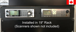 19" Rack mount for Uniden Scanners