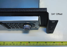Load image into Gallery viewer, 19&quot; Rack Mounting Panel for 2 DIN Radios - Car CD Players / Scanners
