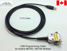 Load image into Gallery viewer, USB Programming Cable for Hytera MD782 MD785 Mobiles