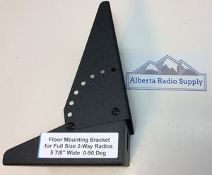 Floor Mounting Bracket for 2 way radio - large