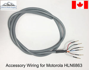 Accessory Cable for use with Motorola APX / XTL Radios