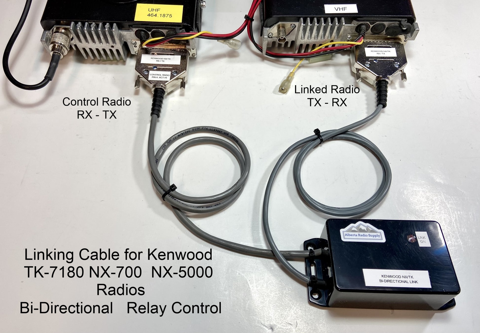 Linking Cable for Kenwood Radios