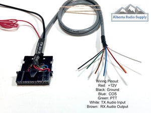 Accessory Cable for Motorola MotoTrbo Radios 26 Pin  XPR4550 XPR5550e