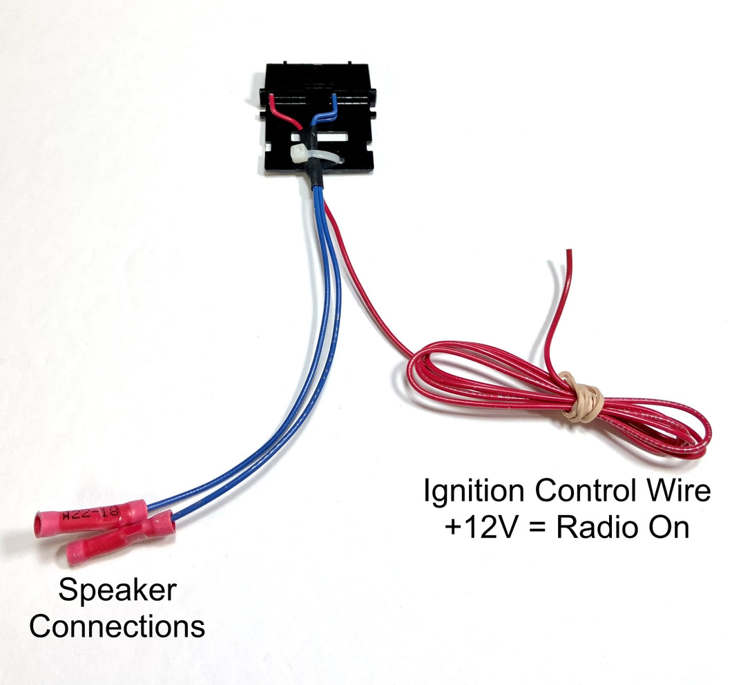 Motorola MotoTrbo Speaker / Ignition Cable - Crimp On