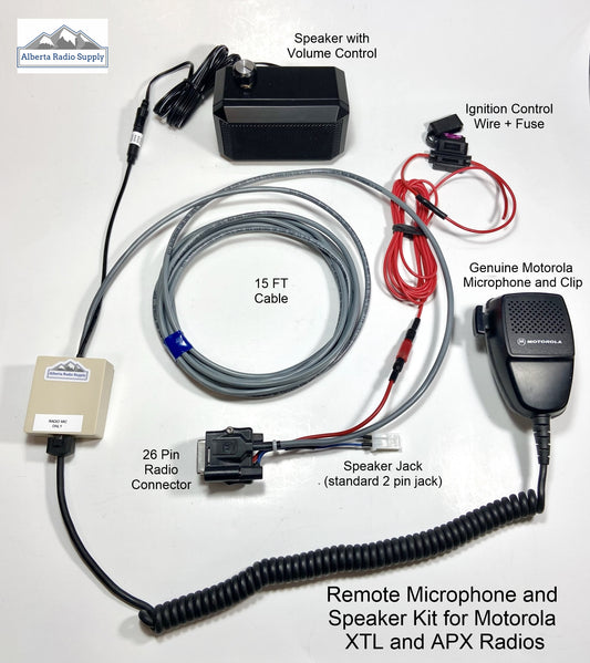 Android Remote Control Mic Remote Mic/Speaker Kits - Alberta Radio Supply