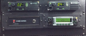 19" Rack Mounting Panel for Samlex or ICT Power Supply + Radio - Motorola APX / XTL
