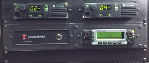 19" Rack Mounting Panel for Samlex or ICT Power Supply + Radio - Motorola APX / XTL