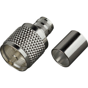 PL-259 UHF Male Crimp Connector for LMR-400