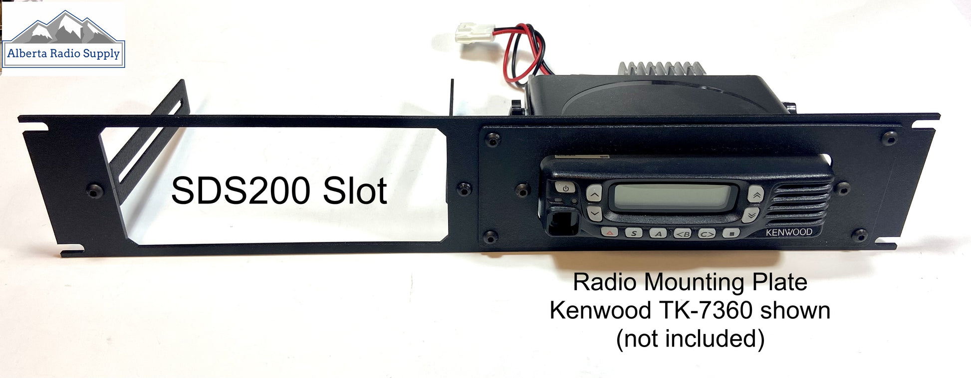 Rack Mount for Uniden SDS200 and Kenwood Mobile Radio