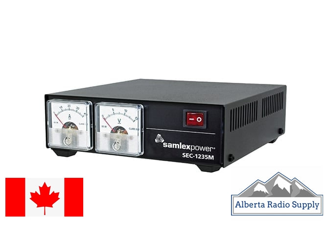 Samlex SEC-1235M 12V 30AMP DC Power Supply with Volt / AMP Meters
