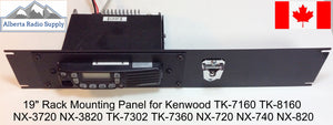 Rack Mounting Panel for Kenwood 2 Way Radio