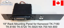 Load image into Gallery viewer, 19&quot; Rack Panel for Single Radio Mounting - Radio-Specific Inserts   NO Speaker