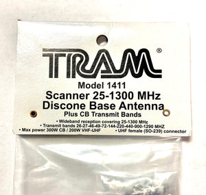 TRAM 1411 Wideband Discone Antenna