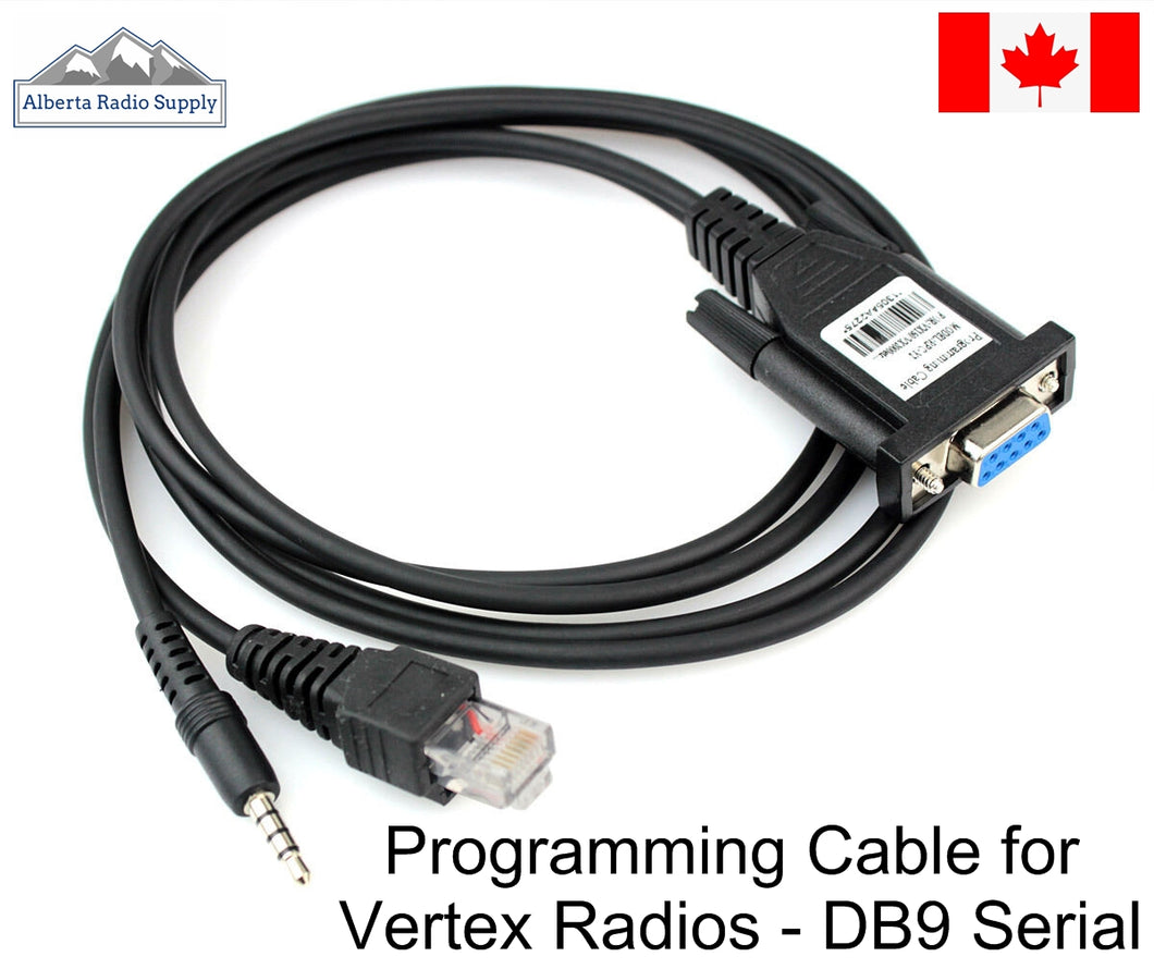 Programming Cable for Vertex Repeaters - DB9 Serial