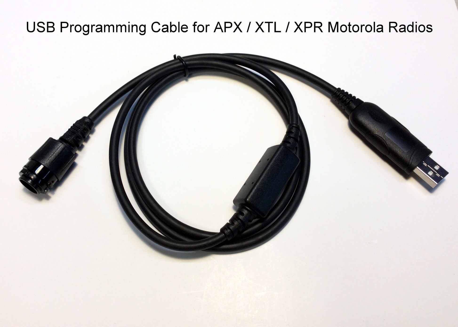 USB Programming Cable for Motorola XPR/XTL/APX Mobile Radios – Alberta ...