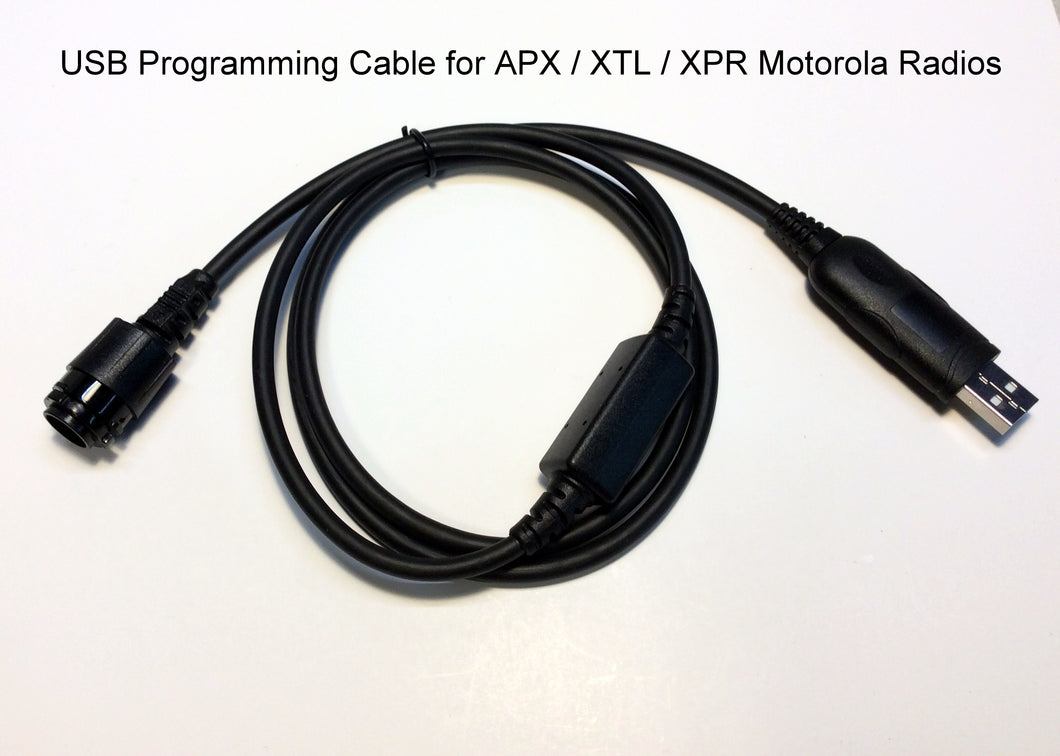 USB Programming Cable for Motorola XPR/XTL/APX Mobile Radios