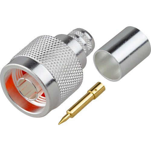 N Male Crimp Connector for RG-8 RG-213