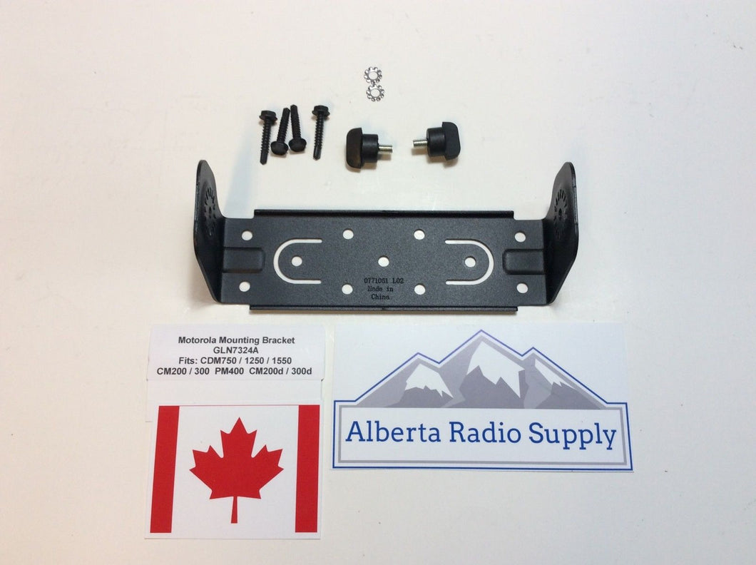 Motorola Mounting Bracket - GLN7324A  CDM / CM / PM Mobiles